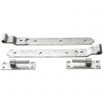 4655 Hook & Band Hinges 12" For Stable, Barn Doors, Gates Galvanised